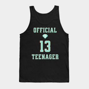 Official Teenager Diamond Tee Tank Top